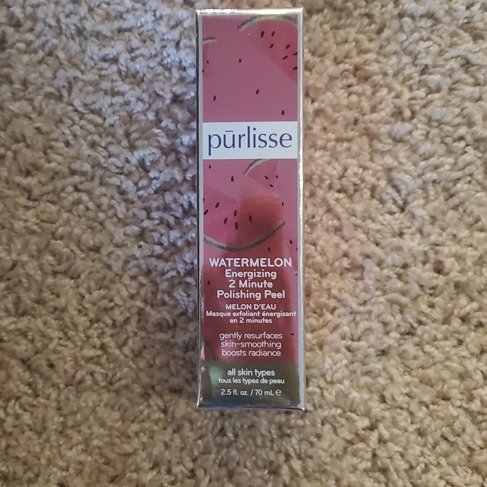 Purlisse watermelon energizing 2 minute peel
